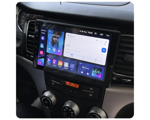 Штатная магнитола Lesko для SsangYong Actyon II 2010-2013 экран 9" 6/128Gb 4G Wi-Fi GPS Top