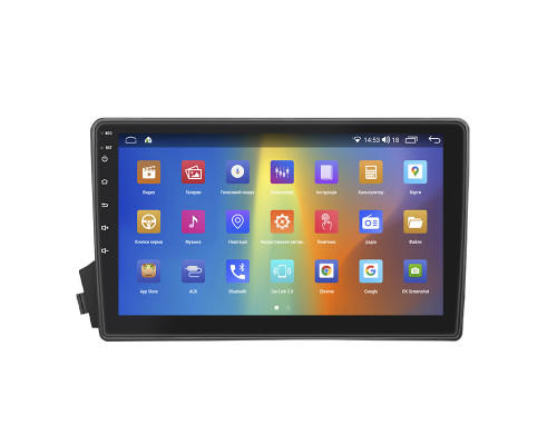 Штатная магнитола Lesko для SsangYong Kyron I Рестайлинг 2007-2015 экран 9" 4/64Gb CarPlay 4G Wi-Fi GPS Prime