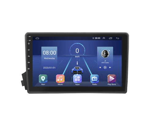 Штатная магнитола Lesko для SsangYong Kyron I Рестайлинг 2007-2015 экран 9" 2/32Gb 4G Wi-Fi GPS Top