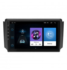 Штатная магнитола Lesko для SsangYong Rexton I 2001-2008 экран 9" 1/16Gb Wi-Fi GPS Base