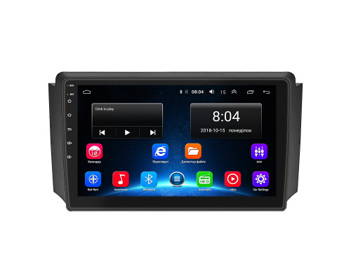 Штатная магнитола Lesko для SsangYong Rexton I 2001-2008 экран 9" 2/32Gb Wi-Fi GPS Base