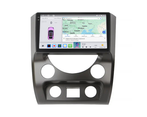 Штатная магнитола Lesko для SsangYong Rexton III 2012-2017 экран 9" 4/64 QLED CarPlay 4G Wi-Fi GPS 360 Prime