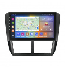 Штатная магнитола Lesko для Subaru Forester III 2007-2011 экран 9" 4/64Gb CarPlay 4G Wi-Fi GPS Prime