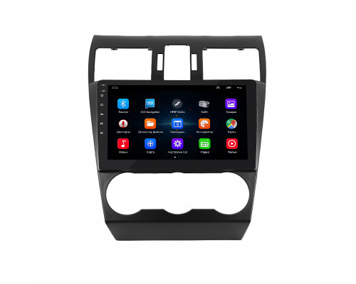 Штатная магнитола Lesko для Subaru Forester IV Рестайлинг 2 2016-2018 экран 9" 1/16Gb Wi-Fi GPS Base