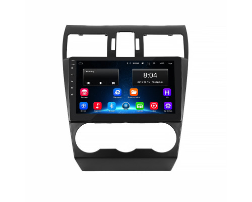 Штатная магнитола Lesko для Subaru Forester IV Рестайлинг 2 2016-2018 экран 9" 2/32Gb Wi-Fi GPS Base