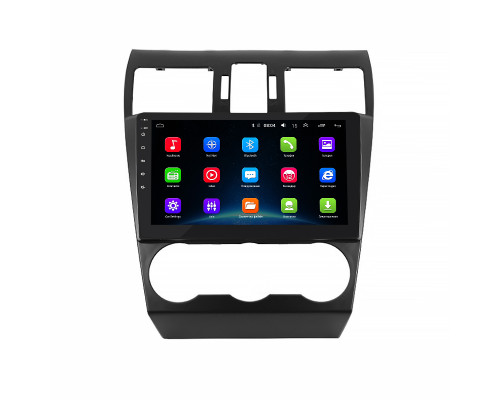 Штатная магнитола Lesko для Subaru Forester IV Рестайлинг 2 2016-2018 экран 9" 2/32Gb Wi-Fi GPS Base