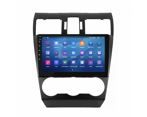 Штатная магнитола Lesko для Subaru Forester IV Рестайлинг 2 2016-2018 экран 9" 2/32Gb CarPlay 4G Wi-Fi GPS Prime