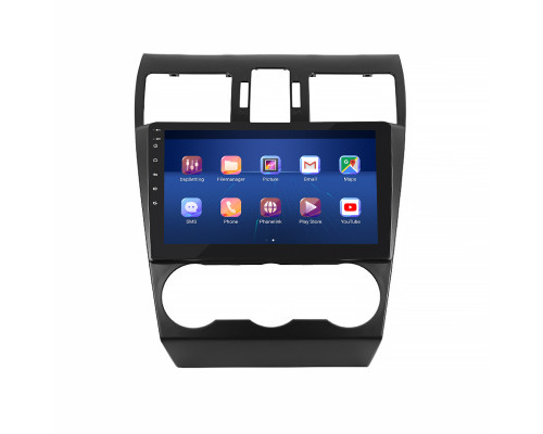 Штатная магнитола Lesko для Subaru Forester IV Рестайлинг 2 2016-2018 экран 9" 2/32Gb 4G Wi-Fi GPS Top