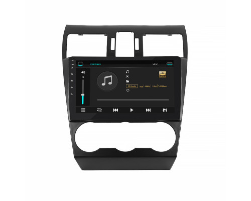 Штатная магнитола Lesko для Subaru Forester IV Рестайлинг 2 2016-2018 экран 9" 2/32Gb 4G Wi-Fi GPS Top