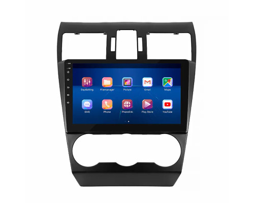 Штатная магнитола Lesko для Subaru Forester IV Рестайлинг 2 2016-2018 экран 9" 6/128Gb 4G Wi-Fi GPS Top