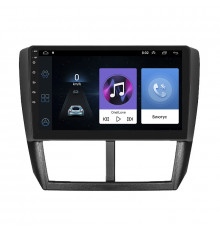 Штатная магнитола Lesko для Subaru Impreza III 2007-2011 экран 9" 1/16Gb Wi-Fi GPS Base