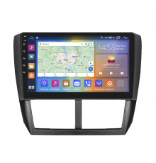Штатная магнитола Lesko для Subaru Impreza III 2007-2011 экран 9" 2/32Gb CarPlay 4G Wi-Fi GPS Prime