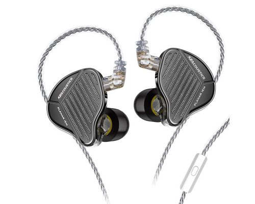 Навушники KZ PR1 Pro з мікрофоном black