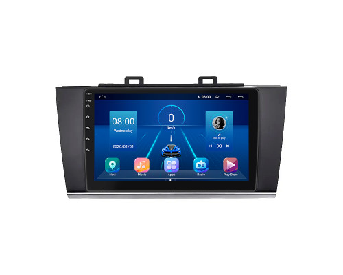 Штатная магнитола Lesko для Subaru Outback V 2014-2018 экран 9" 4/64Gb 4G Wi-Fi GPS Top