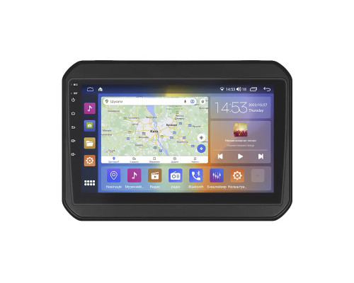 Штатная магнитола Lesko для Suzuki Ignis III Рестайлинг 2020-н.в. экран 9" 4/64Gb CarPlay 4G Wi-Fi GPS Prime