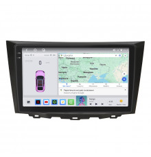 Штатная магнитола Lesko для Suzuki Kizashi  2009-2014 экран 9" 4/64 QLED CarPlay 4G Wi-Fi GPS 360 Prime