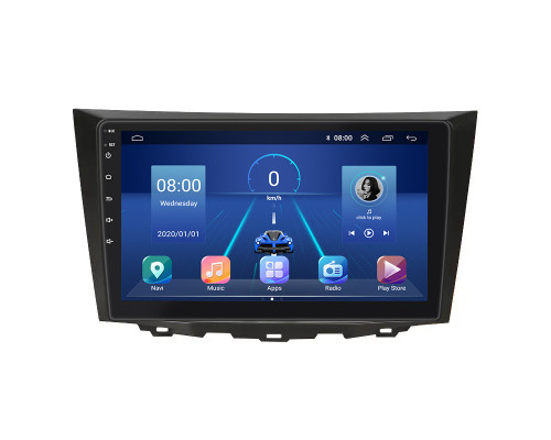 Штатная магнитола Lesko для Suzuki Kizashi  2009-2014 экран 9" 4/64Gb 4G Wi-Fi GPS Top