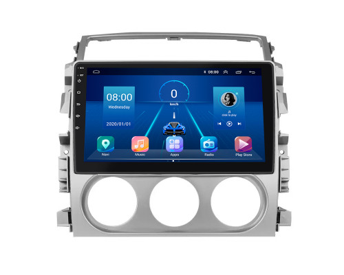 Штатная магнитола Lesko для Suzuki Liana I Рестайлинг 2004-2008 экран 9" 4/64Gb 4G Wi-Fi GPS Top