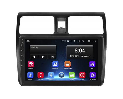 Штатная магнитола Lesko для Suzuki Swift III 2004-2011 экран 10" 2/32Gb Wi-Fi GPS Base