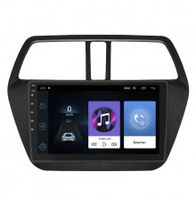 Штатная магнитола Lesko для Suzuki SX4 II (S-Cross) 2013-2016 экран 9" 1/16Gb Wi-Fi GPS Base