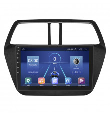 Штатная магнитола Lesko для Suzuki SX4 II (S-Cross) 2013-2016 экран 9" 4/64Gb 4G Wi-Fi GPS Top