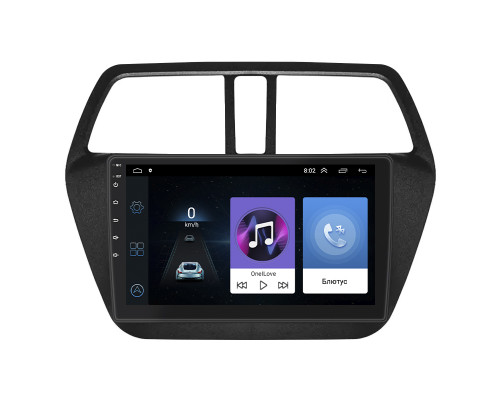 Штатная магнитола Lesko для Suzuki SX4 II (S-Cross) Рестайлинг 2016-н.в. экран 9" 1/16Gb Wi-Fi GPS Base
