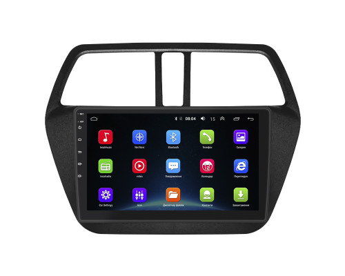 Штатная магнитола Lesko для Suzuki SX4 II (S-Cross) Рестайлинг 2016-н.в. экран 9" 2/32Gb Wi-Fi GPS Base