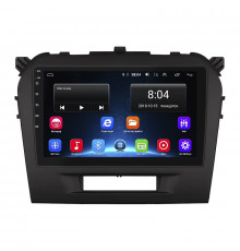 Штатная магнитола Lesko для Suzuki Vitara II 2014-2019 экран 9" 2/32Gb Wi-Fi GPS Base