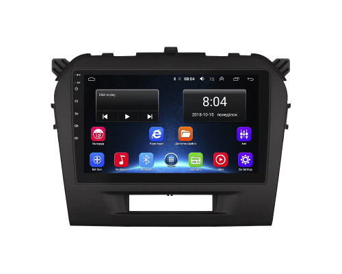 Штатная магнитола Lesko для Suzuki Vitara II 2014-2019 экран 9" 2/32Gb Wi-Fi GPS Base