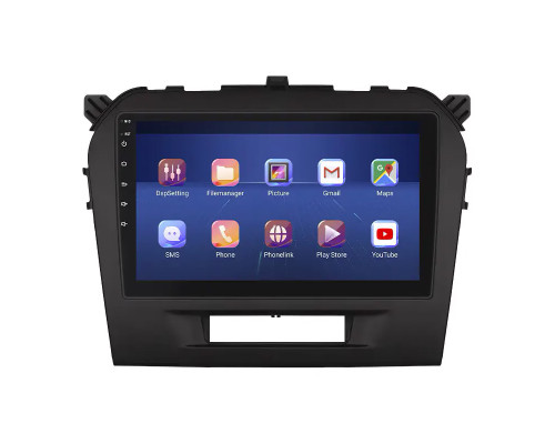 Штатная магнитола Lesko для Suzuki Vitara II Рестайлинг 2018-н.в. экран 9" 6/128Gb 4G Wi-Fi GPS Top