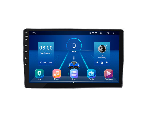 Штатная магнитола Lesko для Suzuki XL7  2007-2009 экран 10" 6/128Gb 4G Wi-Fi GPS Top