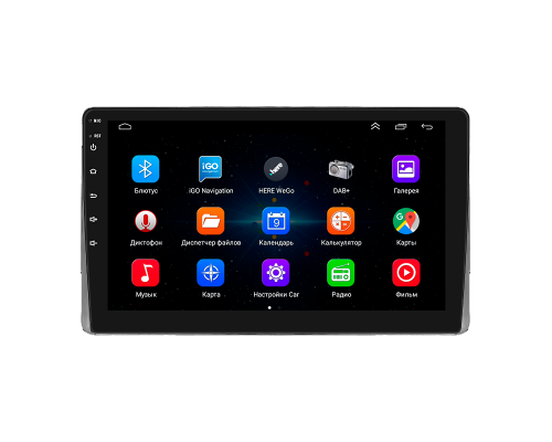 Штатная магнитола Lesko для Toyota 4Runner IV 2002-2005 экран 9" 1/16Gb Wi-Fi GPS Base