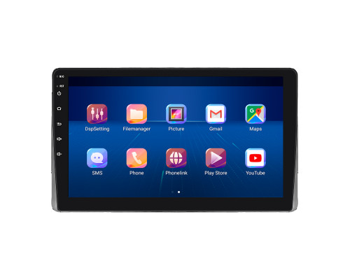 Штатная магнитола Lesko для Toyota 4Runner IV 2002-2005 экран 9" 4/64Gb 4G Wi-Fi GPS Top