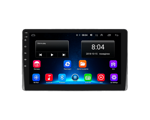 Штатная магнитола Lesko для Toyota 4Runner IV Рестайлинг 2005-2009 экран 9" 2/32Gb Wi-Fi GPS Base