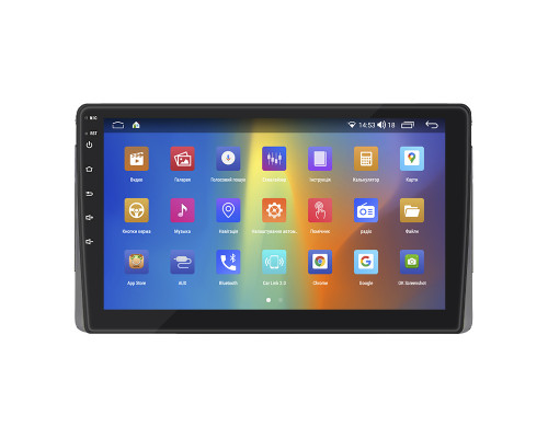 Штатная магнитола Lesko для Toyota 4Runner IV Рестайлинг 2005-2009 экран 9" 2/32Gb CarPlay 4G Wi-Fi GPS Prime