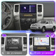 Штатная магнитола Lesko для Toyota 4Runner IV Рестайлинг 2005-2009 экран 9" 2/32Gb CarPlay 4G Wi-Fi GPS Prime