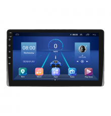 Штатная магнитола Lesko для Toyota 4Runner IV Рестайлинг 2005-2009 экран 9" 6/128Gb 4G Wi-Fi GPS Top