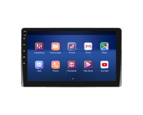 Штатная магнитола Lesko для Toyota 4Runner IV Рестайлинг 2005-2009 экран 9" 6/128Gb 4G Wi-Fi GPS Top