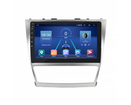 Штатная магнитола Lesko для Toyota Aurion I 2006-2012 экран 10" 2/32Gb 4G Wi-Fi GPS Top