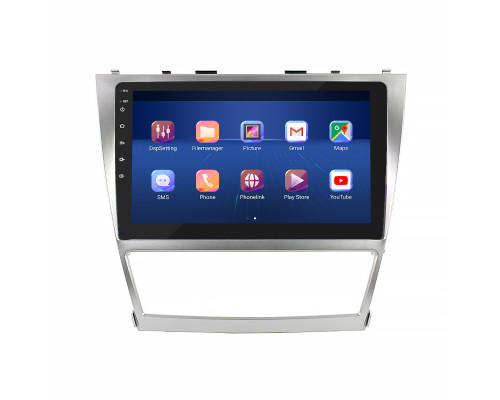 Штатная магнитола Lesko для Toyota Aurion I 2006-2012 экран 10" 2/32Gb 4G Wi-Fi GPS Top