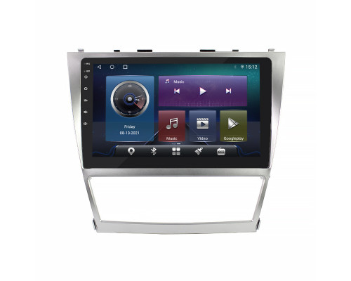 Штатная магнитола Lesko для Toyota Aurion I 2006-2012 экран 10" 4/64Gb 4G Wi-Fi GPS Top