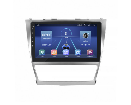 Штатная магнитола Lesko для Toyota Aurion I 2006-2012 экран 10" 6/128Gb 4G Wi-Fi GPS Top