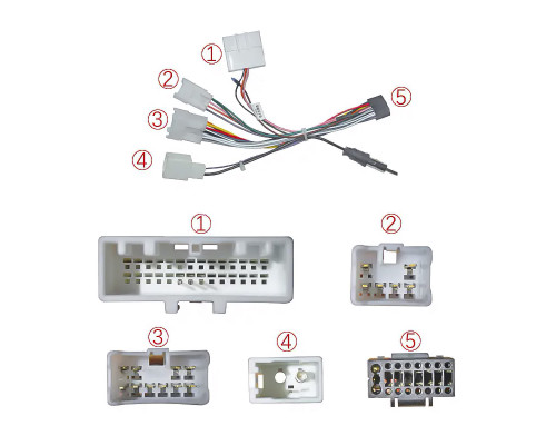 Штатная магнитола Lesko для Toyota Aurion II 2012-2017 экран 10" 2/32Gb CarPlay 4G Wi-Fi GPS Prime