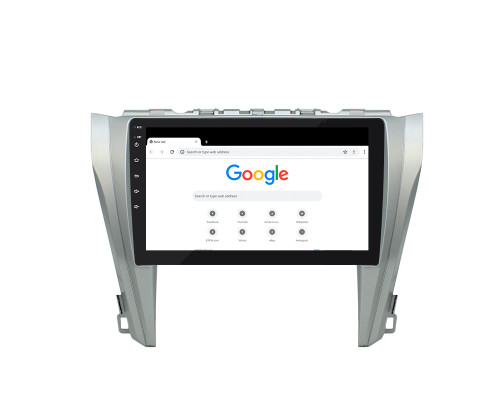 Штатная магнитола Lesko для Toyota Aurion II 2012-2017 экран 10" 2/32Gb 4G Wi-Fi GPS Top