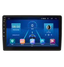 Штатная магнитола Lesko для Toyota Auris I Рестайлинг 2009-2012 экран 10" 2/32Gb 4G Wi-Fi GPS Top