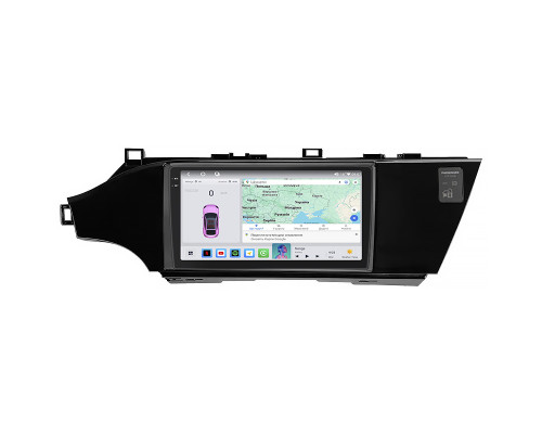 Штатная магнитола Lesko для Toyota Avalon IV 2012-2015 экран 9" 4/64 QLED CarPlay 4G Wi-Fi GPS 360 Prime