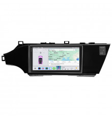 Штатная магнитола Lesko для Toyota Avalon IV Рестайлинг 2015-2018 экран 9" 4/64 QLED CarPlay 4G Wi-Fi GPS 360 Prime