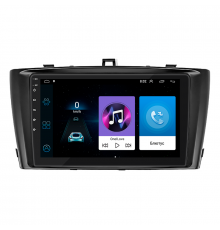 Штатная магнитола Lesko для Toyota Avensis III 2008-2011 экран 9" 1/16Gb Wi-Fi GPS Base