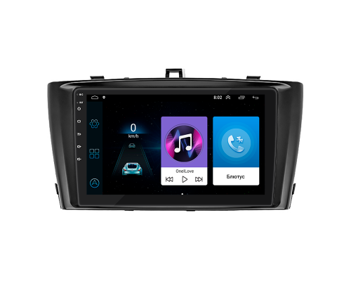 Штатная магнитола Lesko для Toyota Avensis III 2008-2011 экран 9" 1/16Gb Wi-Fi GPS Base
