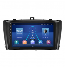 Штатная магнитола Lesko для Toyota Avensis III 2008-2011 экран 9" 2/32Gb 4G Wi-Fi GPS Top